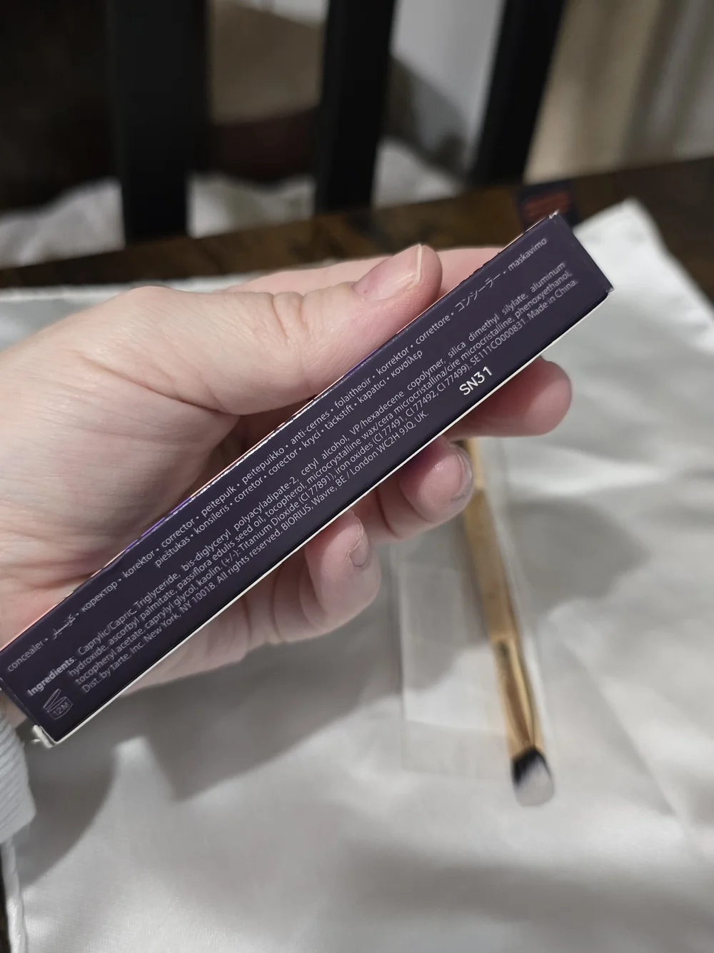 Tarte Creaseless Creamy Concealer and brush duo